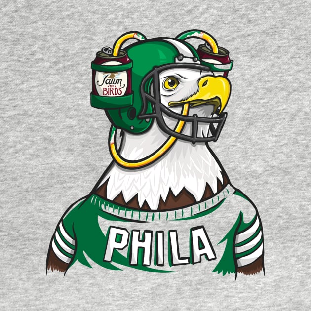 Philadelphia Eagles Yuengling Jawn by stayfrostybro